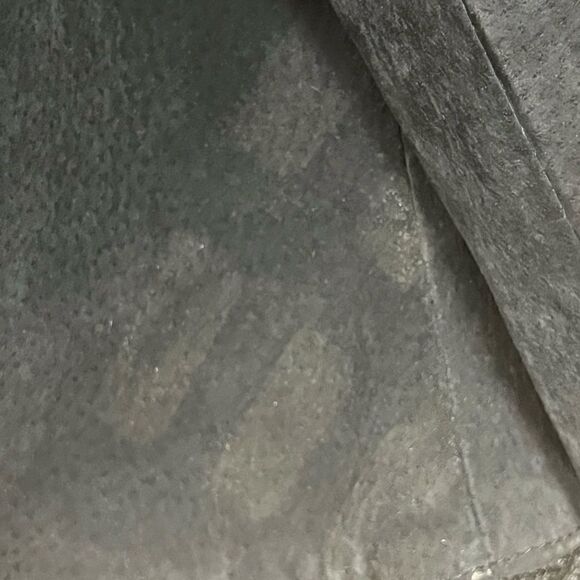 Coldwater Creek black suede jacket with knit trim L/P - Picture 7 of 7